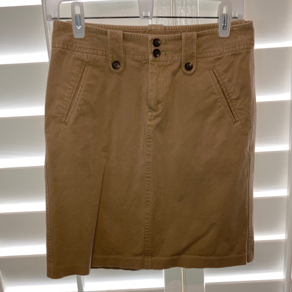 Ralph Lauren khaki skirt